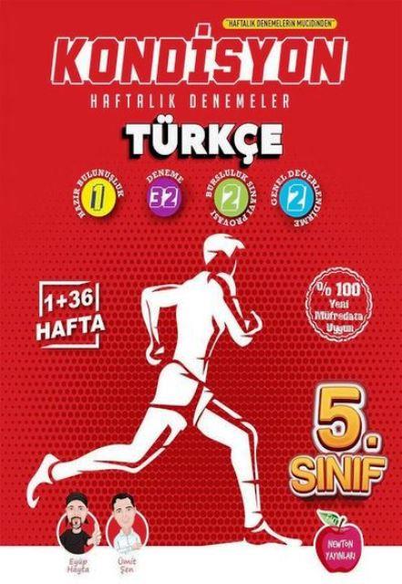 5. Sınıf Kondisyon Türkçe Denemeleri 36 + 1 Hafta Yeni