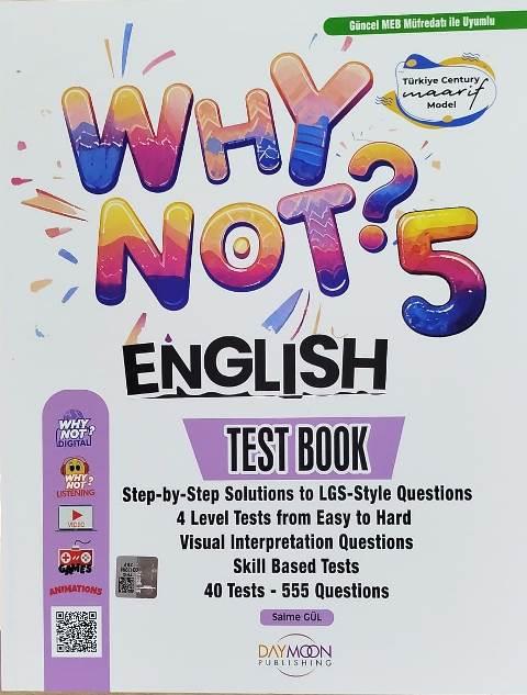 5.Sınıf Why Not Test  Book