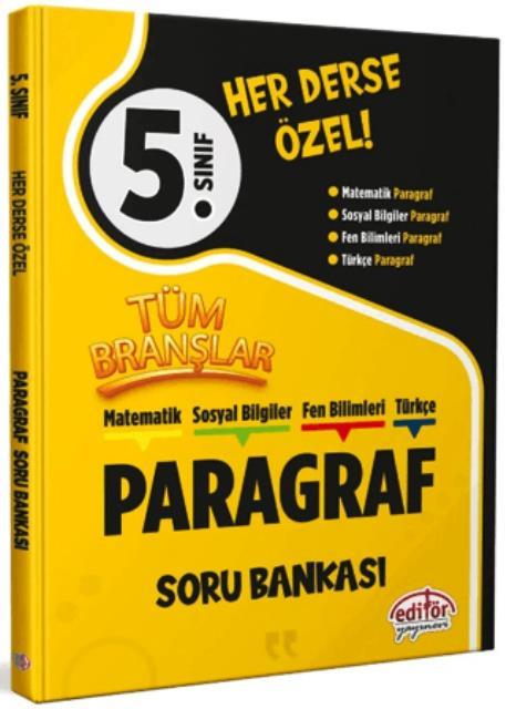 5. Sınıf Tüm Branşlar Paragraf Soru Bankası