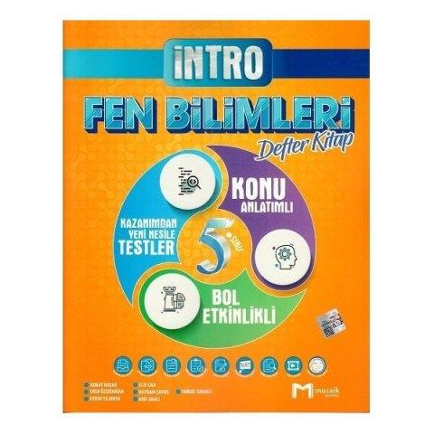 5. Sınıf Fen Bilimleri İntro Defter Kitap