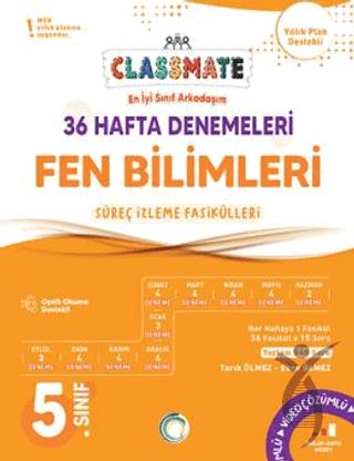 5. Sınıf Fen Bilimleri Classmate 36 Hafta Denemeleri