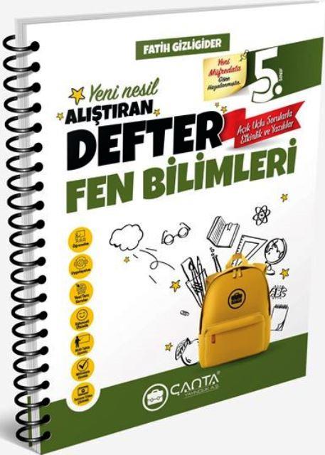 5. Sınıf Fen Bilimleri Okula Yardımcı Alıştıran Defter 2025