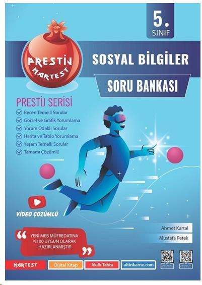 5. Sınıf Prestij Sosyal Bilgiler Soru Bankası