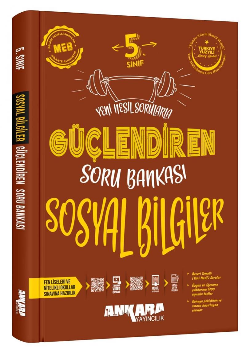 5. Sınıf Sosyal Bilgiler Güçlendiren Soru Bankası