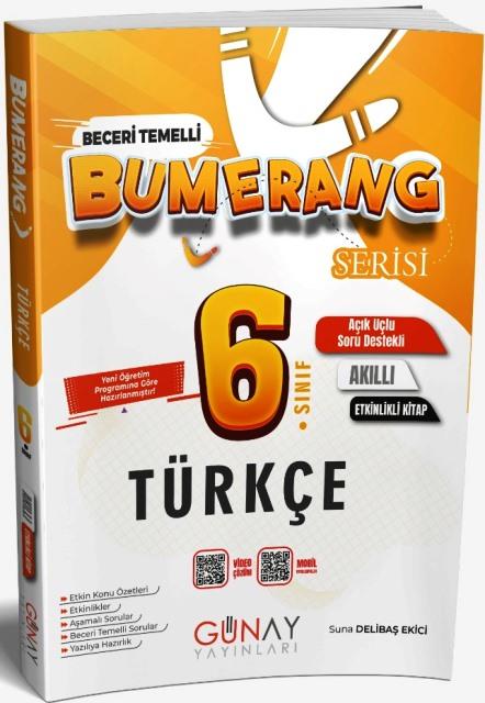 6. Sınıf Türkçe Bumerang Akıllı Etkinlikli Defter 2026