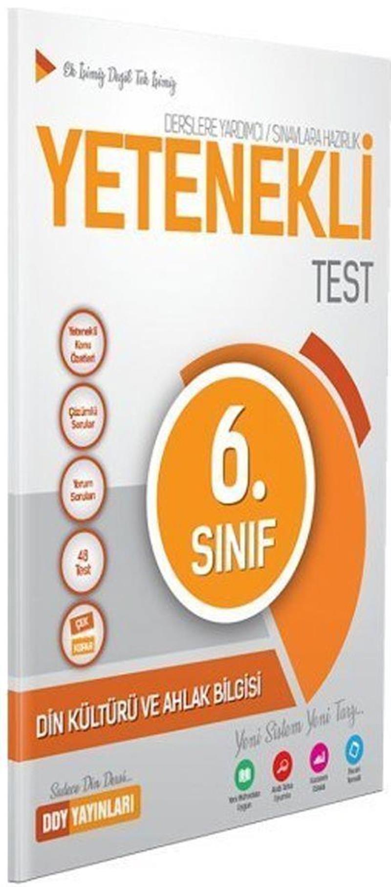 6. Sınıf Din Kültürü ve Ahlak Bilgisi Yetenekli Soru Bankası