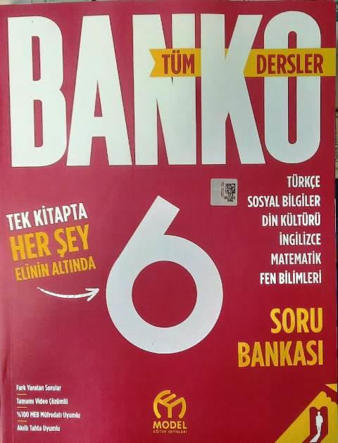 6. Sınıf Tüm Dersler Banko Soru Bankası