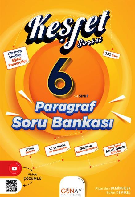 6. Sınıf Paragraf Keşfet Soru Bankası