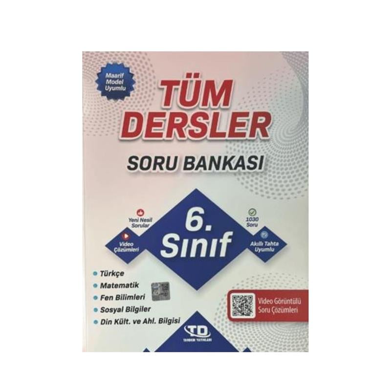 6. Sınıf Tüm Dersler Soru Bankası
