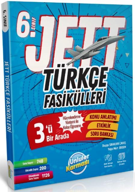 6. Sınıf JETT Türkçe Fasikülleri 