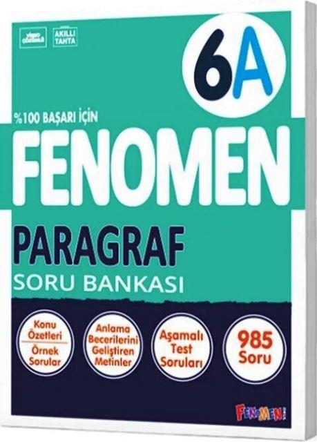 6. Sınıf Paragraf Fenomen A Soru Bankası