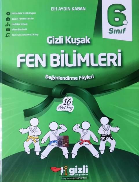6. Sınıf Fen Bilimleri Soru Bankası Gizli Kuşak Serisi