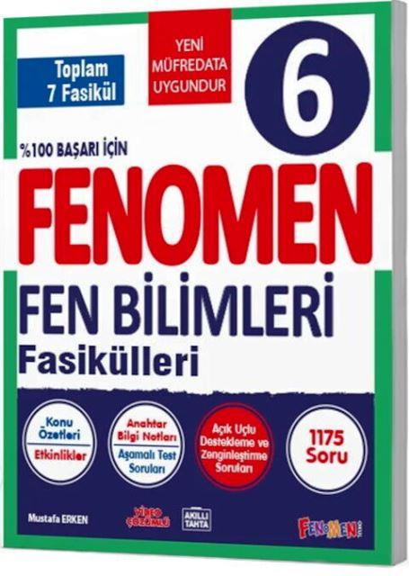 6. Sınıf Fen Bilimleri Fasikülleri  (7 Fasikül)