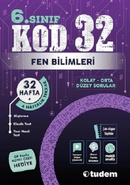 6. Sınıf  Fen Bilimleri Kod 32