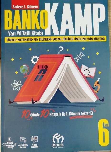 6. Sınıf Tüm Dersler 1. Dönem Banko Kamp Kitabı