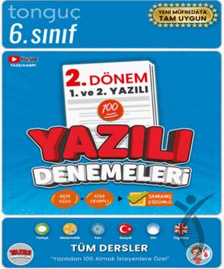 6. Sınıf Yazılı Denemeleri 2. Dönem 1 ve 2. Yazılı