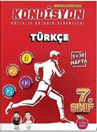 7. Sınıf Türkçe Kondisyon Haftalık Kazanım Deneme
