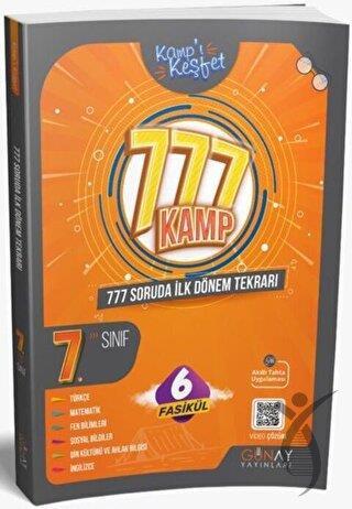 7. Sınıf 777 Soruda İlk Dönem Kamp Kitabı