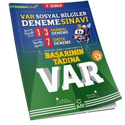 7. Sınıf Sosyal Bilgiler VAR Deneme Sınavı Arı Yayıncılık