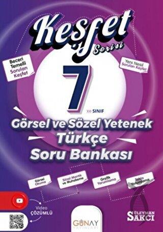 7. Sınıf Görsel ve Sözel Yetenek Türkçe Keşfet Soru Bankası