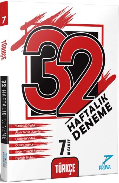 7. Sınıf Türkçe 32 Haftalık Deneme 