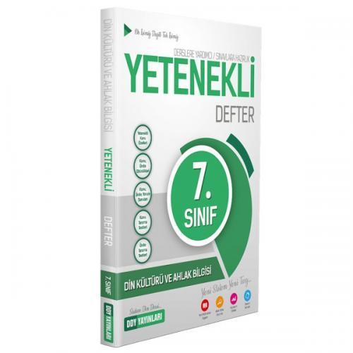 7. Sınıf Din Kültürü ve Ahlak Bilgisi Yetenekli Defter