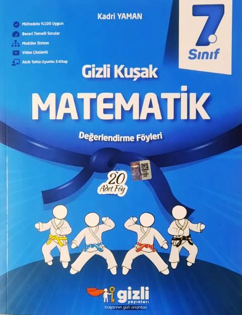 7. Sınıf Matematik Soru Bankası Gizli Kuşak Serisi
