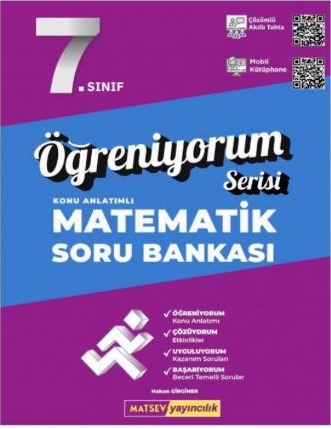 7. Sınıf Matematik Soru Bankası Öğreniyorum Serisi