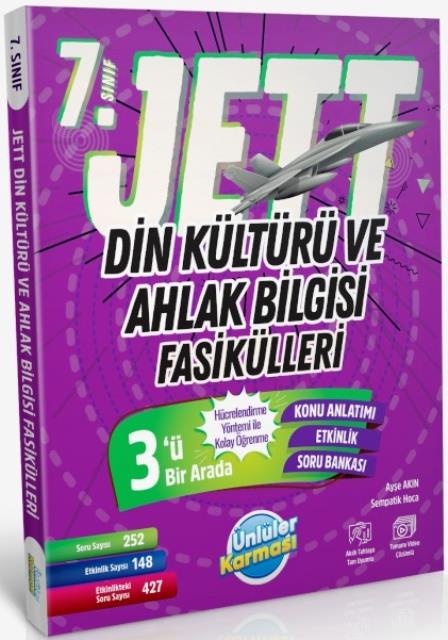 7. Sınıf JETT Din Kültürü ve Ahlak Bilgisi Fasikülleri