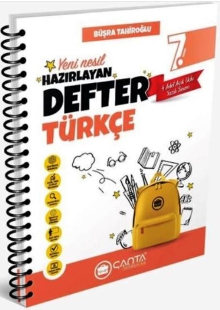 7. Sınıf Türkçe Hazırlayan Defter Yeni 2025 