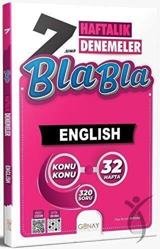 7. Sınıf İngilizce Bla Bla 32 Haftalık Denemeler