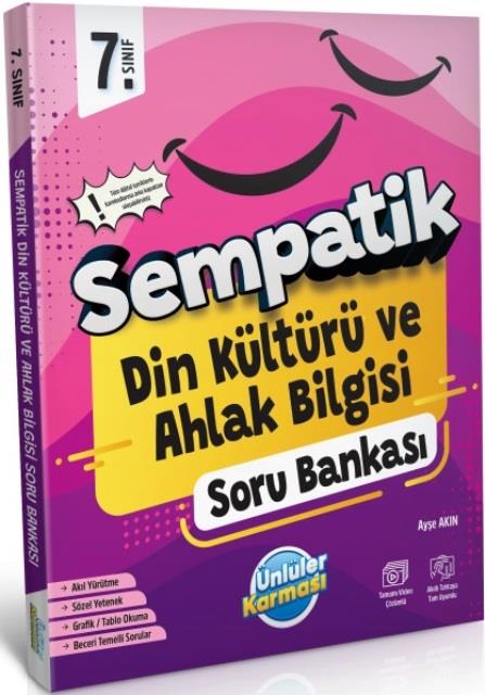 7. Sınıf Din Kültürü ve Ahlak Bilgisi Sempatik Soru Bankası 