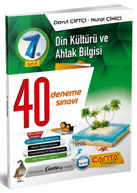 7. Sınıf Din Kültürü 40 Deneme 