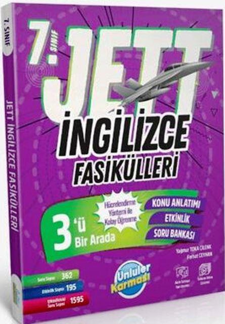 7. Sınıf İngilizce JETT Soru Fasikülleri
