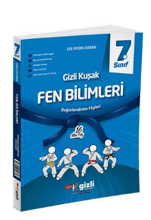 7. Sınıf Fen Bilimleri Gizli Kuşak Değerlendirme Föyleri