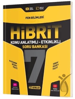 7. Sınıf Fen Bilimleri HİBRİT Konu Anlatımlı Etkinlikli Soru Bankası