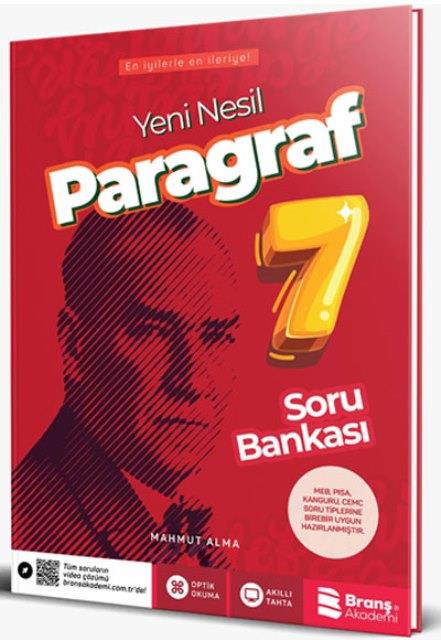 7. Sınıf Paragraf Soru Bankası Branş Akademi