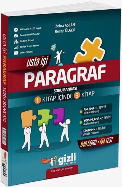 7. ve 8. Sınıflar İçin Usta İşi Paragraf