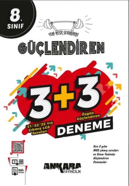 8. Sınıf LGS Güçlendiren 3+3 Deneme