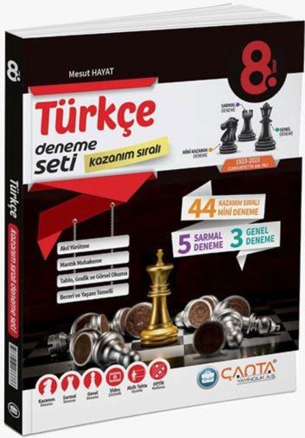 8. Sınıf LGS Türkçe Kazanım Sıralı Deneme Seti