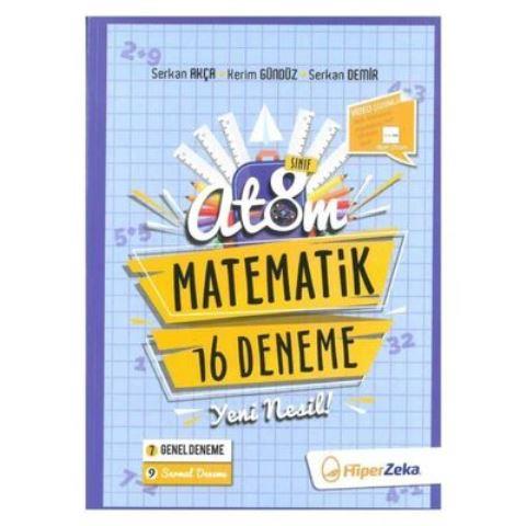 8. Sınıf  LGS Matematik Atom 16 Deneme 