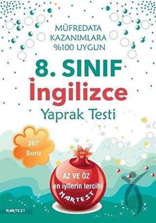 8. Sınıf İngilizce Yaprak Testi - Yeni Müfredat