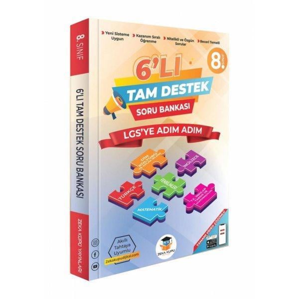 8.Sınıf LGS 6 lı Tam Destek Soru Bankası