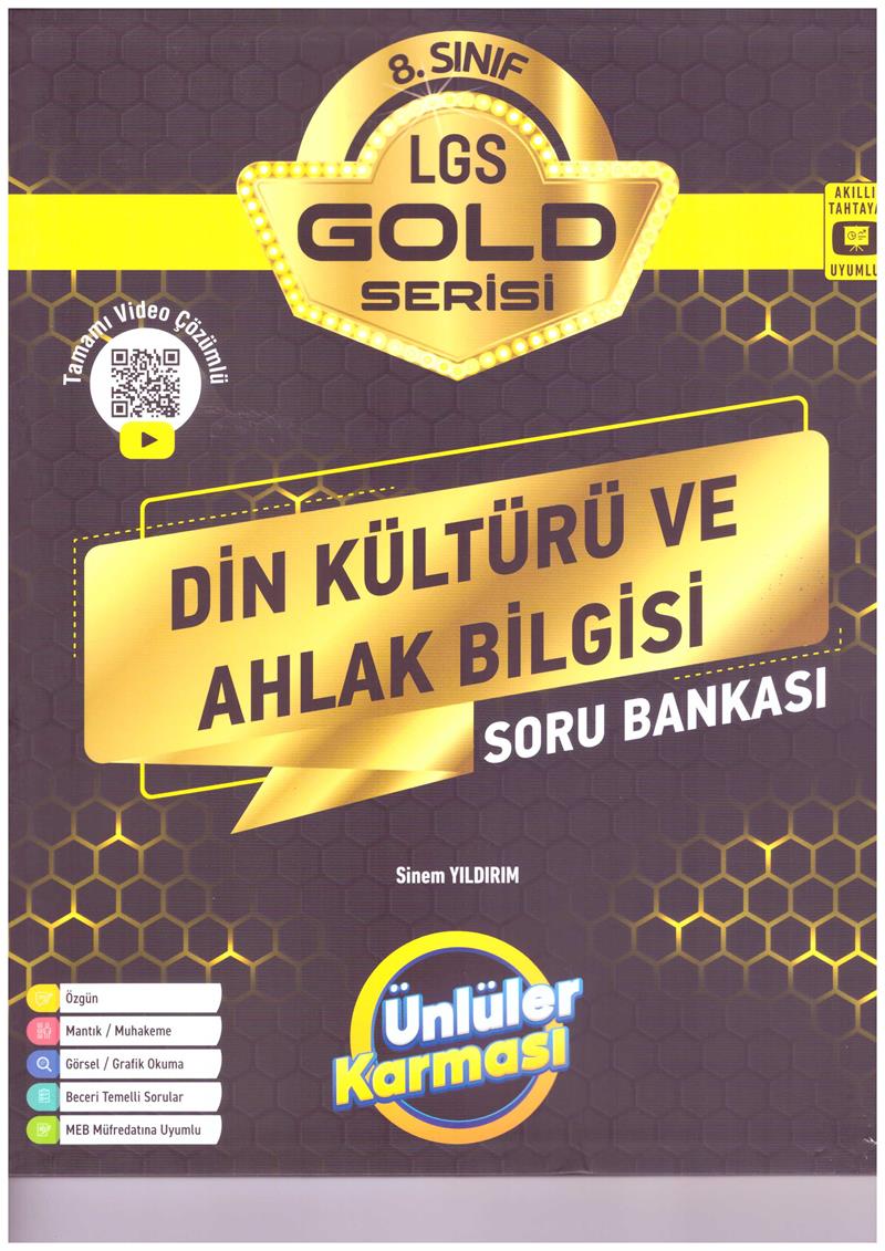 8.Sınıf Din Kültürü Soru Bankası Gold