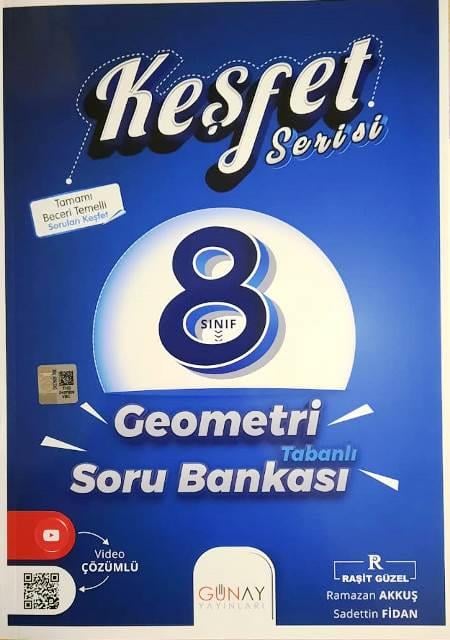 8. Sınıf LGS Geometri Keşfet Serisi Soru Bankası