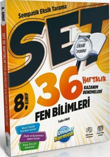 8. Sınıf LGS Fen Bilimleri SET 36 Haftalık Kazanım Denemeleri