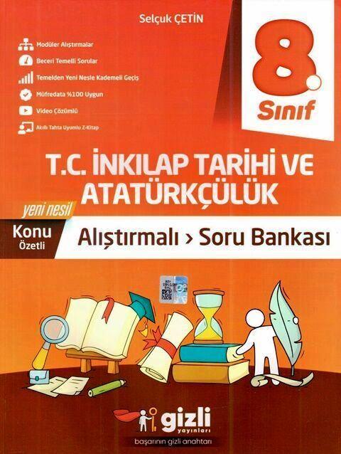 8. Sınıf İnkılap Tarihi ve Atatürkçülük Alıştırmalı Soru Bankası 2024
