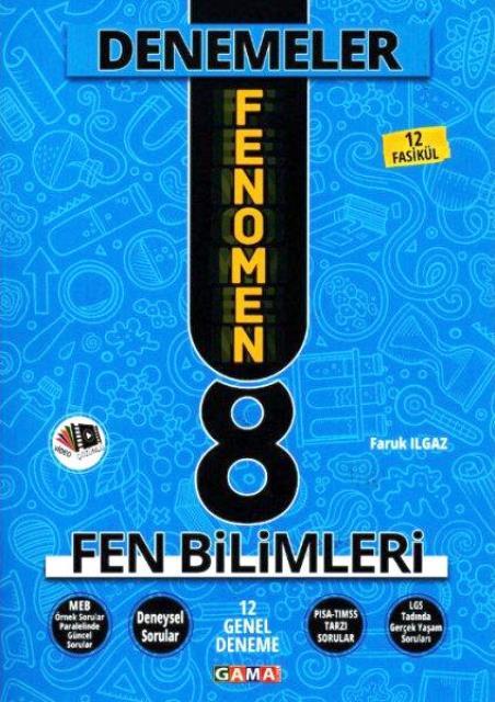 8. Sınıf LGS Fen Bilimleri Fenomen 12 Deneme