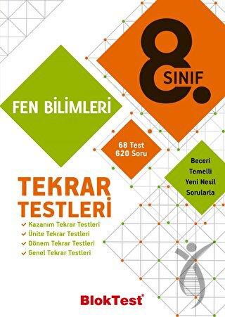 8. Sınıf Fen Bilimleri Tekrar Testleri 