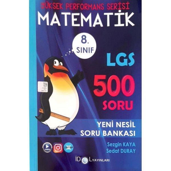 8. Sınıf LGS Matematik 500 Soru Bankası